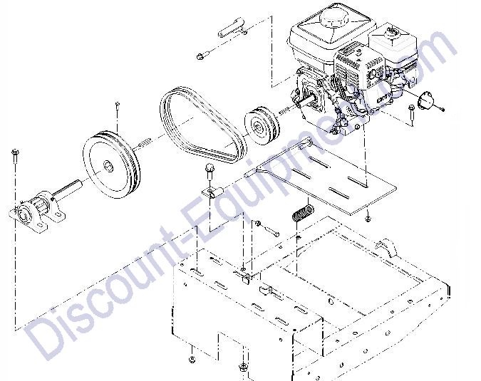 Engine & Pinion Assembly